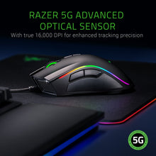 Load image into Gallery viewer, Razer Mamba Elite Wired Gaming Mouse - [16, 000 DPI Optical Sensor][Chroma Rgb][9 Programmable Buttons][Mechanical Switches]
