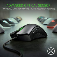 Load image into Gallery viewer, Razer DeathAdder Elite Gaming Mouse - [16,000 DPI Optical Sensor][Chroma RGB Lighting][7 Programmable Buttons][Mechanical Switches][Rubber Side Grips]