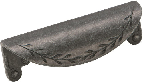 Amerock Inspirations Leaf Cup Pull, 3-Inch