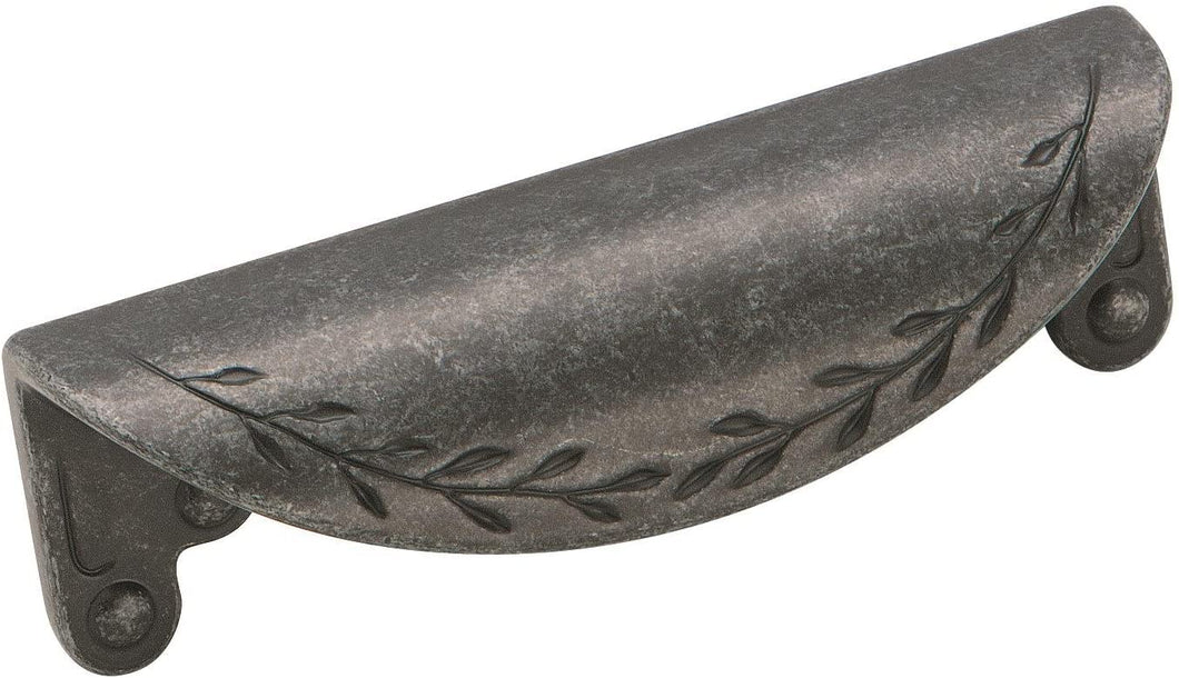 Amerock Inspirations Leaf Cup Pull, 3-Inch