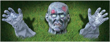Load image into Gallery viewer, Forum Novelties, Gray Zombie Ground Breaker Lawn Decoration