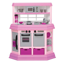 Load image into Gallery viewer, American Plastic Toys Interactive Custom Kitchen Set with 22 Accessories, Pink