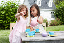 Load image into Gallery viewer, Green Toys Tea Set - BPA Free, Phthalates Free Play Toys for Gross Motor, Fine Skills Development. Kitchen Toys