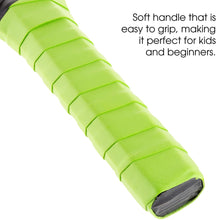 Load image into Gallery viewer, Hey! Play! Paddle Ball Game Set – Pair of Lightweight Beginner Rackets, Ball and Carrying Bag for Indoor or Outdoor Play – Adults and Children