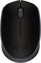 Load image into Gallery viewer, Logitech M170 2. 4GHz Wireless 3-Button Optical Scroll Mouse W/Nano USB Receiver (Black)