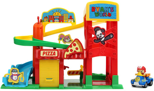 Jada Toys Ryan's World Racers Track Set with Exclusive Vehicle