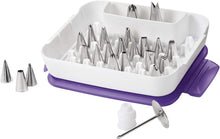 Load image into Gallery viewer, Wilton Decorating Piping Tip Set, 22 Piece