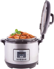 Load image into Gallery viewer, NuWave  33501 Nutri-Pot Pressure Cooker, 13 Quart, Silver &amp; Black