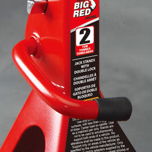 Load image into Gallery viewer, BIG RED Torin Steel Jack Stands: Double Locking