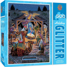 Load image into Gallery viewer, MasterPieces Holiday Glitter 500 Puzzles Collection