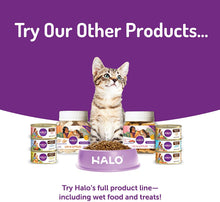 Load image into Gallery viewer, Halo Holistic Grain Free Natural Dry Cat Food for Indoor Adult Cats