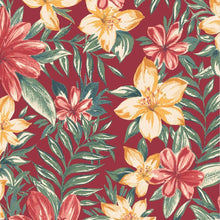 Load image into Gallery viewer, Arden Selections 24 x 24 Ruby Clarissa Tropical 2-Piece Deep Seating Outdoor Lounge Chair Cushion