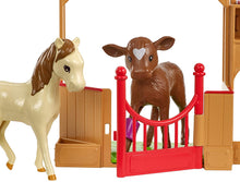 Load image into Gallery viewer, Barbie GCK86 Sweet Orchard Farm Blonde Doll and Playset with 7 Animals