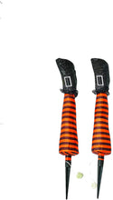 Load image into Gallery viewer, Worth Imports 19" Light Up Legs Witch, Black, Orange, Silver