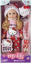 Load image into Gallery viewer, My Life As Hello Kitty Doll, Blonde Hair 18 Posable, 9 Piece Set
