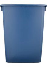 Load image into Gallery viewer, Rubbermaid 1791162 36 Qt Blue Open Wastebasket