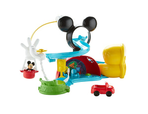 Fisher-Price Disney Junior Mickey Mouse Clubhouse Zip, Slide and Zoom Clubhouse Playset