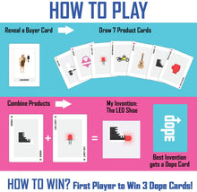 Load image into Gallery viewer, Wilder Games Dope or Nope - Family Friendly Party Game - Create Dope Products by Combining Everyday Items Into Hilarious Combinations