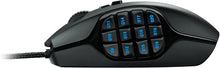 Load image into Gallery viewer, Logitech G600 MMO Gaming Mouse, RGB Backlit, 20 Programmable Buttons