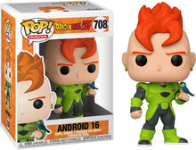 Load image into Gallery viewer, Android 16: Fun ko Pop! Animation Vinyl Figure &amp; 1 Compatible Graphic Protector Bundle (708 - 44265 - B)