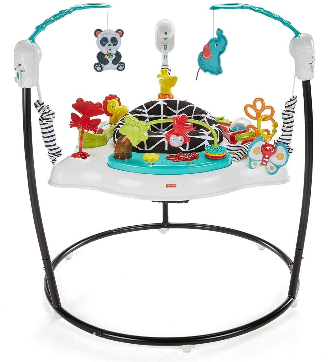 Fisher-Price Animal Wonders Jumperoo, White