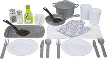 Load image into Gallery viewer, Melissa &amp; Doug 22-Piece Play Kitchen Accessories Set - Utensils, Pot, Pans, and More