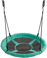 Load image into Gallery viewer, Swingan – 37.5” Super Fun Nest Swing with Adjustable Ropes – Solid Fabric Seat Design