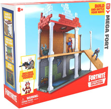 Load image into Gallery viewer, Fortnite Battle Royale Collection Mega Fort Display Set &amp; 2 Exclusive Figures: Blue Squire &amp; Tricera Ops, Multicolor