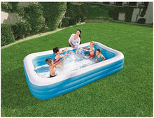 Load image into Gallery viewer, Bestway H2OGO! 10&#39; x 6&#39; x 22&quot; Deluxe Blue Rectangular Family Pool