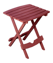 Load image into Gallery viewer, Adams Manufacturing 8500-95-3700 Plastic Quik-Fold Side Table, Merlot
