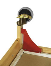 Load image into Gallery viewer, Child Craft Safe Haven Daycare Evacuation Compact Crib with Casters, Natural