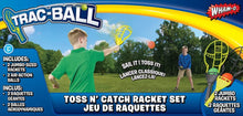 Load image into Gallery viewer, Wham-O 90073 Trac Ball Racket Toy Game