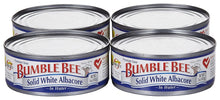 Load image into Gallery viewer, Bumble Bee Solid White Tuna in Water, 4-pack, 20 oz