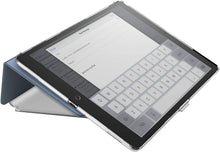 Load image into Gallery viewer, Speck 9.7 Inch Balance Protective Folio Adjustable Stand Magnetic Clear iPad Case, Clear/Blue