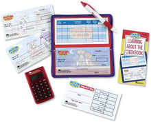 Load image into Gallery viewer, Learning Resources Pretend and Play Checkbook With Calculator