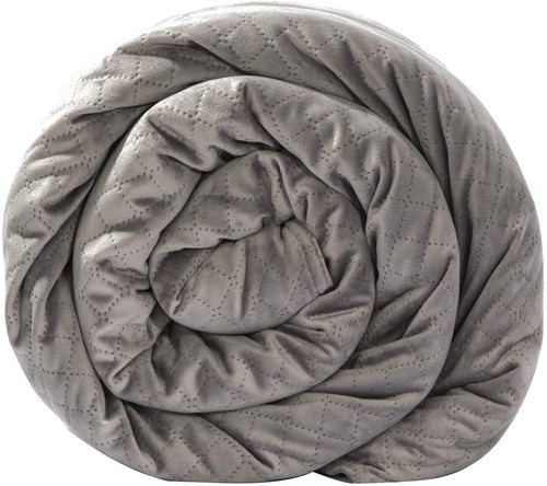 BlanQuil Quilted Weighted Blanket W/Removable Cover.