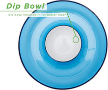 Load image into Gallery viewer, Mind Reader Chip &amp; Dip, Acrylic Tinted Snack, Kitchen, Centerpiece, Special Occasion, Countertop Bowl.