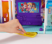 Load image into Gallery viewer, Polly Pocket Poppin' Party Pad is a Transforming Playhouse!