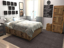Load image into Gallery viewer, Unique Loom Solo Solid Shag Collection Modern Plush Graphite Gray Square Rug (8' 2 x 8' 2)