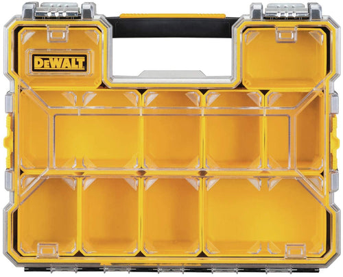 DEWALT Organizer Box With Dividers, Metal Latch, 10-Compartment (DWST14825)
