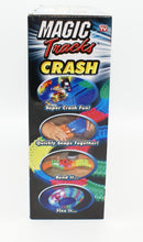 Load image into Gallery viewer, Ontel Magic Tracks Crash - 2 Race Cars and 10 ft of Flexible, Bendable Glow in The Dark Racetrack - As Seen on TV