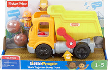 Load image into Gallery viewer, Fisher-Price Little People Work Together Dump Truck, Musical Toddler Toy