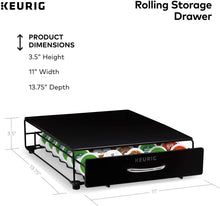 Load image into Gallery viewer, Keurig Carousel Coffee Pod Storage, Holds up to 36 K-Cup