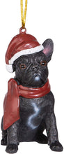 Load image into Gallery viewer, Design Toscano Christmas Ornaments - Xmas Collie Holiday Dog Ornaments