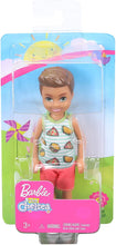 Load image into Gallery viewer, Barbie Club Chelsea Doll, 6-inch Brunette Boy Doll in Food-Themed Look