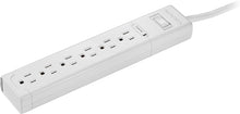 Load image into Gallery viewer, Insignia - 6-Outlet Surge Protector with 8&#39; Power Cord - White