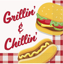 Load image into Gallery viewer, Unique 58702/U Summer BBQ Luncheon Napkins, 16ct