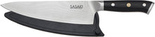 Load image into Gallery viewer, Sasaki 5228190 Masuta Japanese AUS-10 Stainless Steel Chef Knife with Locking Sheath