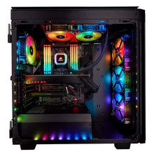 Load image into Gallery viewer, Corsair H100i RGB PLATINUM AIO Liquid CPU Cooler,240mm,Dual ML120 PRO RGB PWM Fans,Intel 115x/2066,AMD AM4/TR4