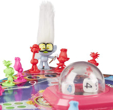 Load image into Gallery viewer, Trouble: DreamWorks Trolls World Tour Edition Board Game for Kids Ages 5 and Up; Includes Tiny Diamond Figure with Hair, Model:E8906